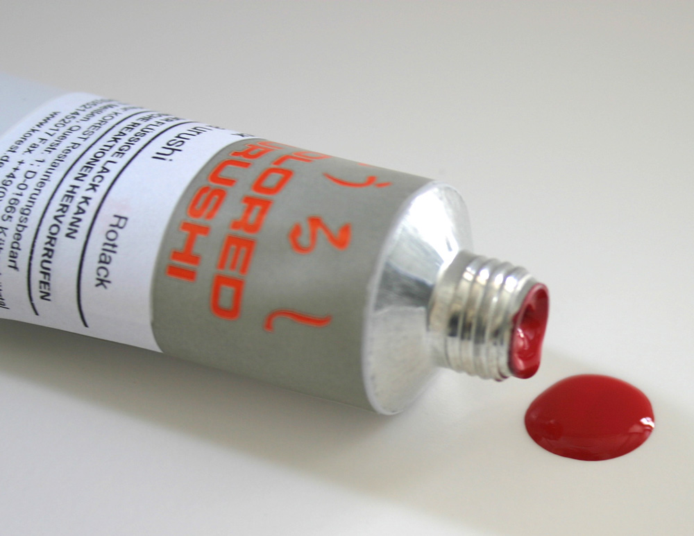 aka urushi (shu urushi) - Rotlack