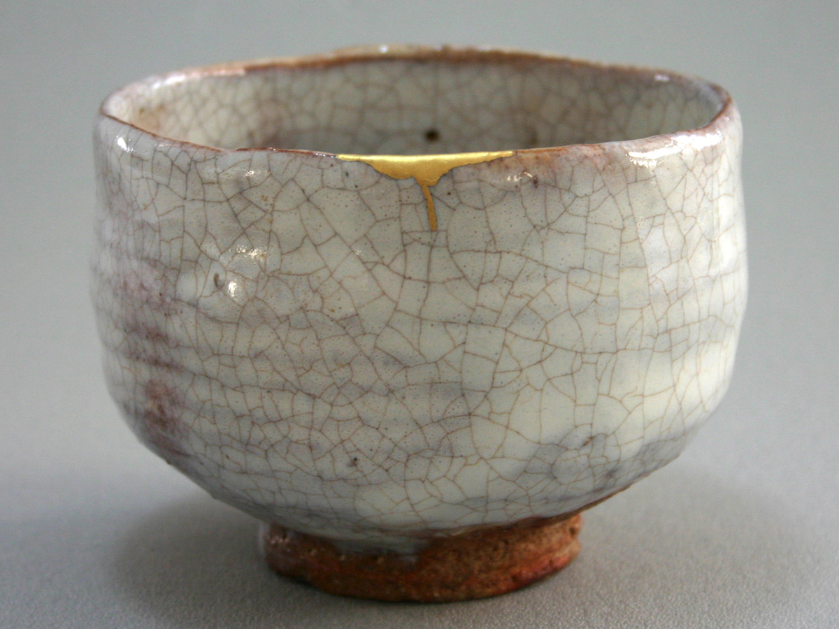 MATCHA Teeschale mit KINTSUGI