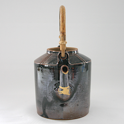 Kanne mit Bambushenkel, Kintsugi