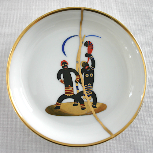 Schmuckteller Kintsugi